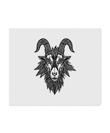 2 x Microfiber Cleaning Cloths "Goat Head" (LC00024842)