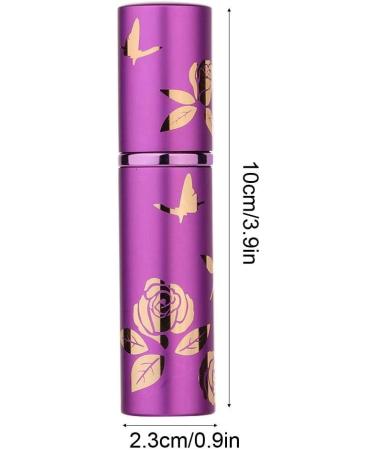 Buy Portable Refillable Perfume Bottle - Mini Travel Atomizer Spray - 10ml Aluminum Cosmetic Bottle for Quick Refills - Buy Online on SooperMarket.com