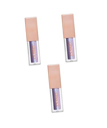 Beavorty 3 Pcs Glitter Eyeshadow Glow Eye Powder Eye Makeup Eye Shadow Liquid Eyeshadow Matte