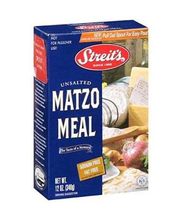 Matzo Meal Year Round, 12 Oz Box (Single) 12 Ounce (Pack of 1)