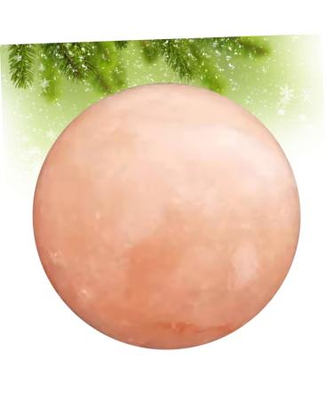 FRCOLOR Himalayan Salt Massage Balls - 2 Pcs Natural Crystal Soap Stone for Wellness & Relaxation - Buy Online on SooperMarket.com