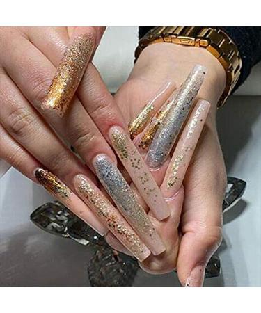 Yimart 100pcs Clear Extra Long Curve Nail Tips for French Acrylic UV Gel False Nails - Buy Online on SooperMarket.com