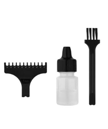 Buy Rechargeable Hair Clipper Set - Cordless Gold Metal Electric Trimmer with Guide Combs for Grooming | International Shipping Available - Buy Online on SooperMarket.com