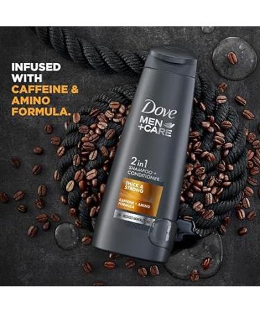 Do.vee Men+Care Thick & Strong 2in1 Shampoo & Conditioner - 340ml | Worldwide Shipping - Buy Online on SooperMarket.com
