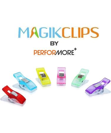 Magik Clips 100 Pack - Multicolored Sewing Clips for Quilting & Crafts in Decorative Tin - Buy Online on SooperMarket.com
