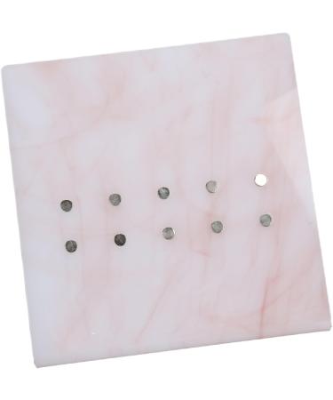 Eyelash Tweezers Holder Tweezers Display Stand Portable Scratch Resistant Lightweight for Home Use (Pink) - Buy Online on SooperMarket.com