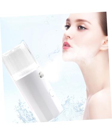 Baluue 1pc Hydrating Instrument Mist Sprayer Mini Mister Electric Face Facial Mister White Abs - Buy Online on SooperMarket.com