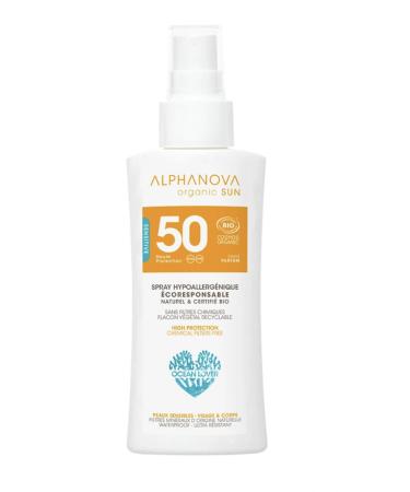 Sun Spray - Organic and Vegan - Skin protection and environmentally friendly (LST 50)
