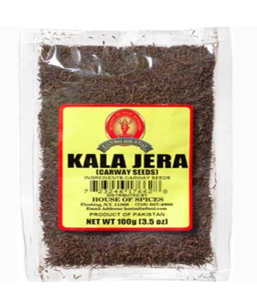 Laxmi All-Natural Kala Jeera (Caraway Seeds) - 3.5oz