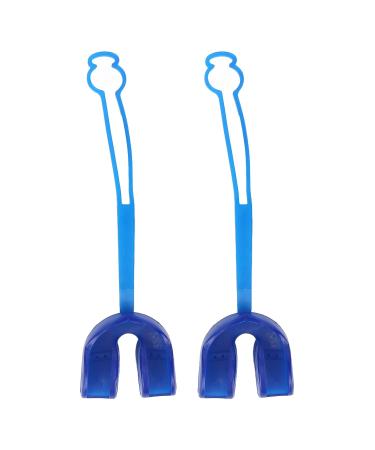 2 Pack Shock Braces Mouth Guard | Rubber Lanyard Design for Football & All Contact Sports - Enhanced Protection - Buy Online on SooperMarket.com