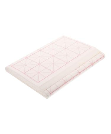 CORHAD 100pcs Grid Rice Paper Painting Paper Picture Paper Calligraphy Supply Quarto Art Paper X32