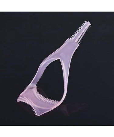 Eyelash Card 3 in 1 Plastic Mascara Guard Eyelash Brush Curler Lash Comb Makeup Cosmetic Tools Christmas Gifts for Women Nice - Buy Online on SooperMarket.com