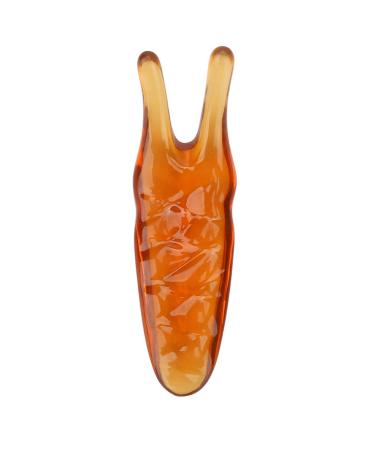 Nose Reduction Nose Reduction Massager Facial Massage Tool Eliminate Puffiness Nose Shaping Firm Skin Nose Alar Scrapper Nose Up Beauty Tool Face Slimming Tool(Amber)