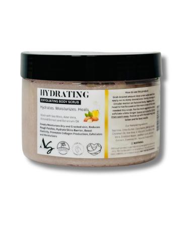 Hydrating Moisturizing Sugar Body Scrub Dry Skin 14oz