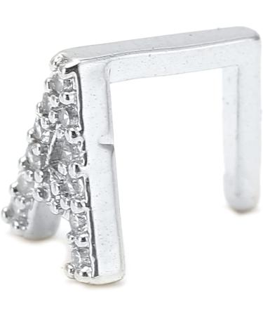 Capital Letter A Single Hip Hop False Tooth Halloween Festival Hip Hop Tooth Decoration Accessory (Silver Color) - Buy Online on SooperMarket.com