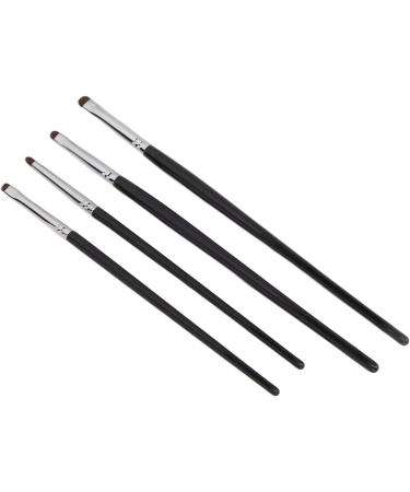4pcs Eye Shadow Smudge Brush Detailed Handle Hair Detail Makeup Brush Kit Brochas Ojos Eyeline Brushes Soft Comfortable - Buy Online on SooperMarket.com