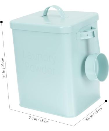 ORFOFE Box Dispenser Washing Laundry Laundry Bucket Softener Beads Iron 1 count (Pack of 1) Light Green - Buy Online on SooperMarket.com
