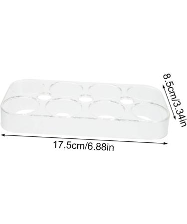 Hemoton 3pcs Egg Storage Box Eggs Food Tray Fridge Mustard Cutlery Tray Egg Holder Refrigerator Egg Cup Assorted Colorx3pcs 17.5x8.5x2cmx3pcs - Buy Online on SooperMarket.com