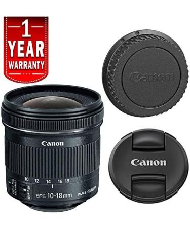 Canon EF-S 10-18mm f/4.5-5.6 IS STM Renewed Lens - Wide Angle Photography Essential - Buy Online on SooperMarket.com