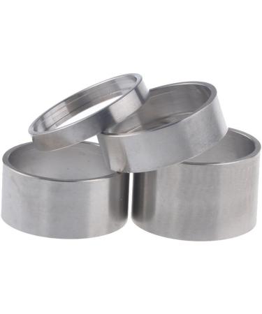 Wanyifa Titanium Bicycle Headset Spacer 1-1/8 Pack of 4 (5-20mm) Glossy Finish - Buy Online on SooperMarket.com