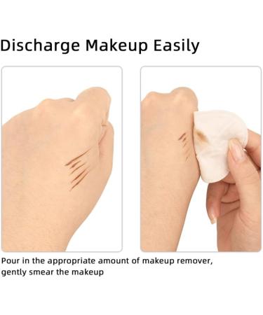 Beavorty 100pcs Thick Cotton Makeup Remover Pads - Eco-Friendly Reusable Perfect for Face & Eye Makeup Travel & Household - Buy Online on SooperMarket.com