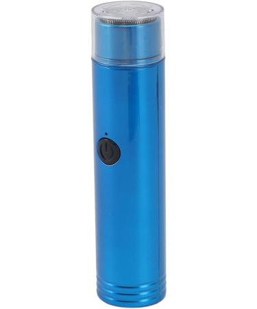 Mini Beard Clipper USB Rechargeable Portable Electric Beard Cutter for Daily Use Travel (Blue) - Buy Online on SooperMarket.com