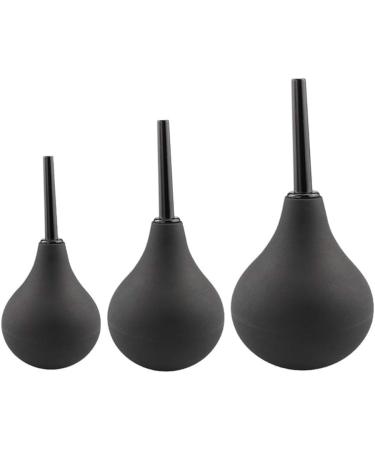 224ml Ear Wax Syringe Hand Bulb for Adults & Pets - Silicone Suction Bulb for Ear Cleaning (Black) - Buy Online on SooperMarket.com