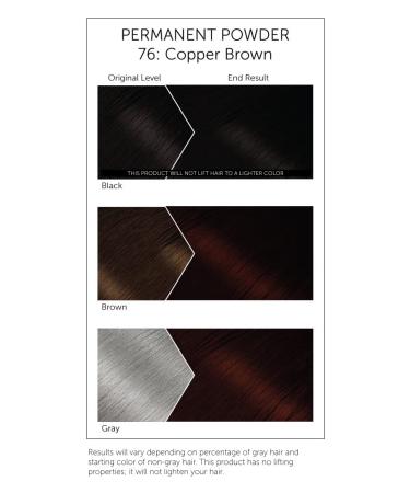 Buy #76 Copper Brown Bigen Permanent Powder - 3 Pack | Long-Lasting Hair Color for International Shipping - Buy Online on SooperMarket.com
