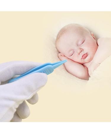 U-K Baby Care Ear Nose Navel Reusable Plastic Clean Tweezer Infant Tweezers Baby Supplies Comfortable and Environmentally as shown - Buy Online on SooperMarket.com