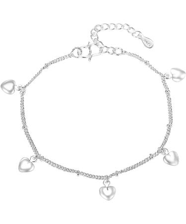 Shop OralGos Custom Heart Charm Bracelets - Stylish Heart Pendants for Daily Wear - International Shipping Available - Buy Online on SooperMarket.com