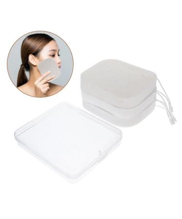 Buy Portable Facial Sponge Set - Travel Face Scrubber & Makeup Cleaning Sponge for Radiant Skin - Buy Online on SooperMarket.com