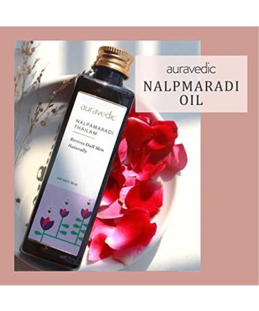 Nalpamaradi Thailam Face Oil | Ayurvedic Massage Oil for Dull Skin & Facial Lines | Natural Vetiver & Sandalwood Moisturizer | 100ml - Buy Online on SooperMarket.com