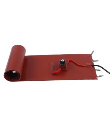 1200W Drum Heater with Thermostat Silicone Heating Blanket Suitable for Industrial Applications (EU Plug 220V)