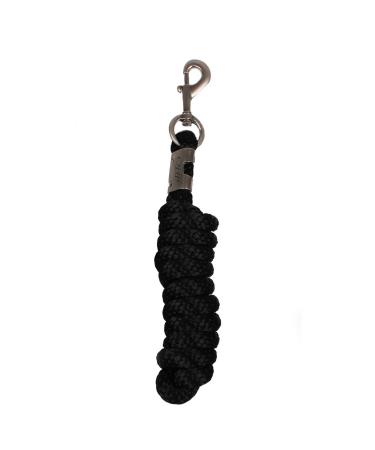 QHP lead rope tie rope snap hook 3 m dark blue + black (black)