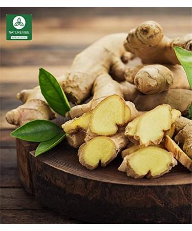 Naturevibe Botanicals Organic Ginger Root Powder (5lb) | Zingiber Officinale Roscoe | Keto Friendly, Non-GMO, Gluten Free | 5 Pound Pack - Buy Online on SooperMarket.com