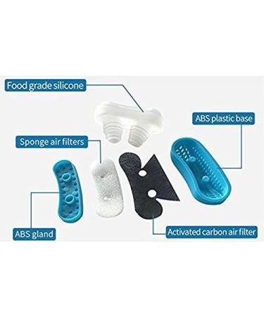 Snore Free Magnetic Silicone Nose Clip - Anti Snoring Device for Better Sleep - Buy Online on SooperMarket.com