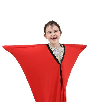 ZYUBOESO Sensory Body Sock for Kids Full Body Wrap Stretchy Body Sox to Relieve Stress for Children with Autism Anxiety ADHD ADD (Color : Red Size : S/Small) S/Small Red