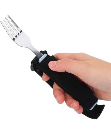 Eating Aids Portable Elderly Spoon Fork Stainless Steel Patients for The Elderly - Buy Online on SooperMarket.com