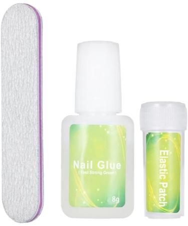 Ingrown Toenail Correction Kit Elastic Toe Nail Straightener Patch with Nail File Glue - Buy Online on SooperMarket.com