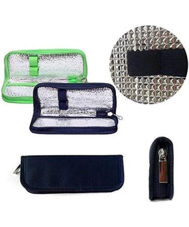 RETYLY Insulin Travel Case Diabetic Medication Organizer Bag Navy Blue - Buy Online on SooperMarket.com