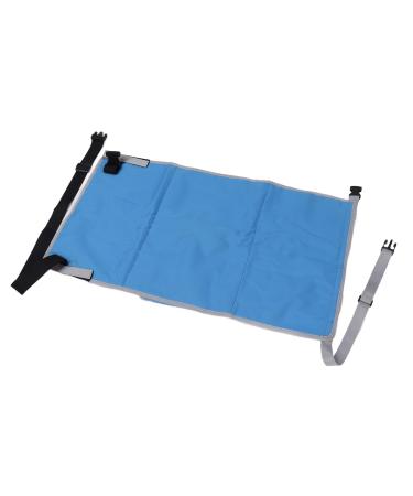 Oumefar children's aircraft bed aircraft extension light and portable adjustable seat belt healthy and practical for travel (blue)