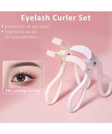 Premium Eyelash Curler - 2 Styles | No Pinching Long-Lasting Curling Tool for Women & Girls - International Shipping Available - Buy Online on SooperMarket.com