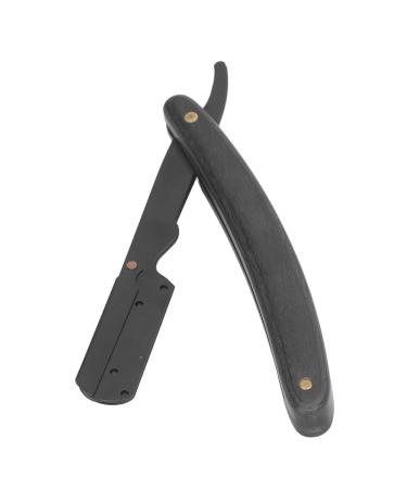 Buy Stainless Steel Manual Beard Blade Holder with Wooden Handle | Perfect for Home Facial Care - Buy Online on SooperMarket.com