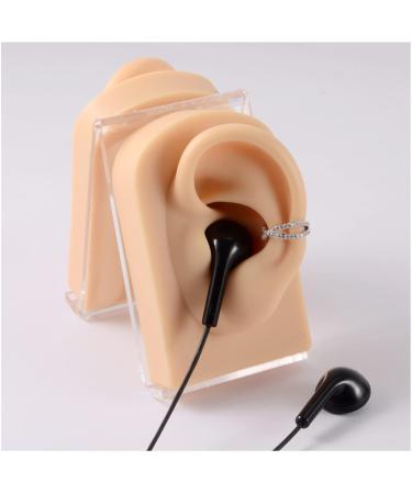 3 Pc Silicone Ear Model - Simulation Artificial Ear Model - for Hearing Aids Wearing & Ear Canal Products Display Right - Buy Online on SooperMarket.com