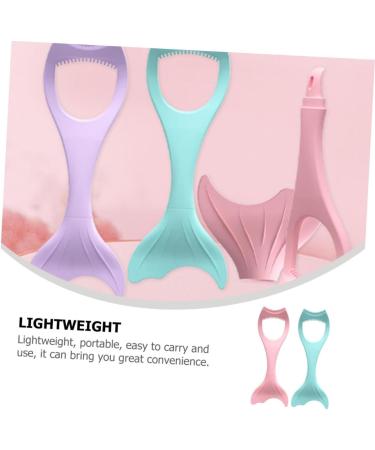 STOBOK 2pcs Mascara Brush Eyeshadow Brush Girl Makeup Tool Mascara Shield Mascara Applicator Set Eyelash - Buy Online on SooperMarket.com