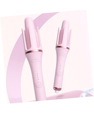 WOONEKY Fully Automatic Hair Curling Iron Hair Rollers Curler Curling Wand Crimper Hair Tool Pink Abs - Buy Online on SooperMarket.com