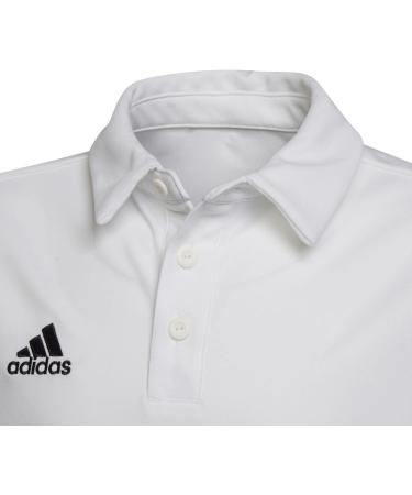 adidas Unisex Kids Entrada 22 Polo Shirt - White Size 11-12 Years | International Shipping Available - Buy Online on SooperMarket.com