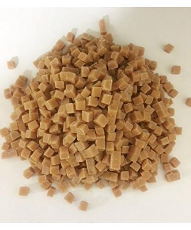 100g | Balsara's Handmade Small Caramel Fudge Pieces Gluten Free Mini Caramel Cubes Quality Handmade with Condensed Milk and Butter Topping for Ice Creams and Desserts Cakes Decorations Candies
