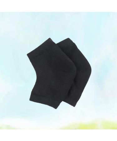  Beaupretty Moisturizing Heel Socks - Spa Treatment for Dry Cracked Feet | Black Cracked Heel Socks for Women  - Buy Online on SooperMarket.com