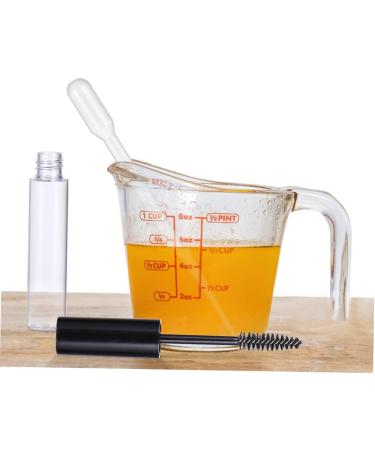 FOYTOKI 1 Set Mascara Tube Lip Balm Containers Eyelash Funnel Mascara Bottle Liquid Eyeliner Tube Abs - Buy Online on SooperMarket.com